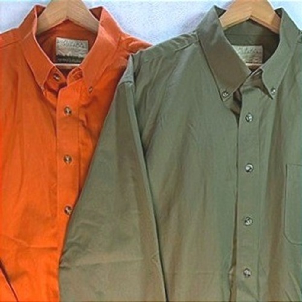 Cabela's Outfitter Series Button Down Shirts Men XL Tall Olive Green Rust Bundle